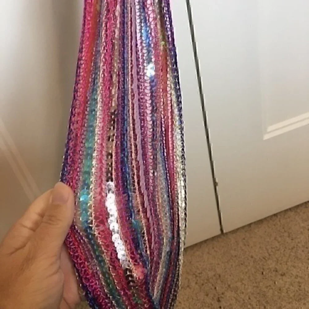 Girls Justice sequin scarf